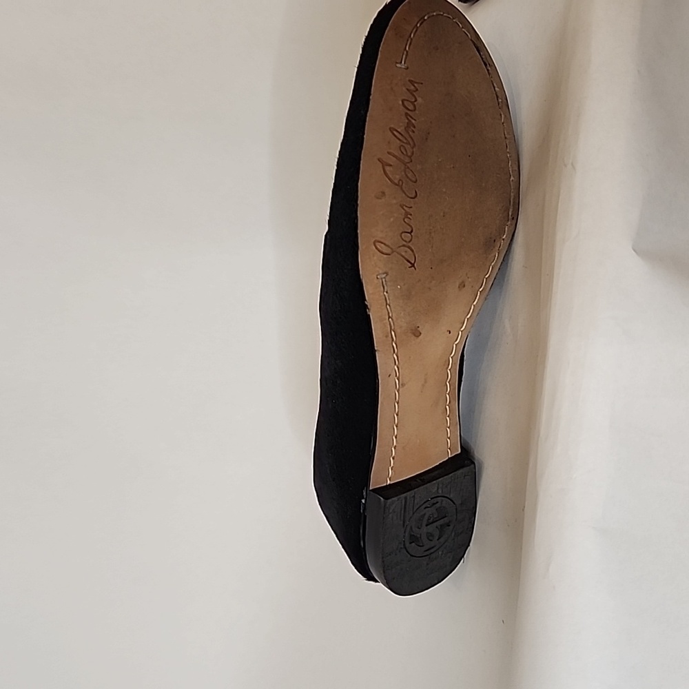 Sam Edelman Alvin Black Goathair/ Horsehair Smoking Loafers Flats - Picture 4 of 4